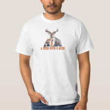 A Deer with a Beer Funny