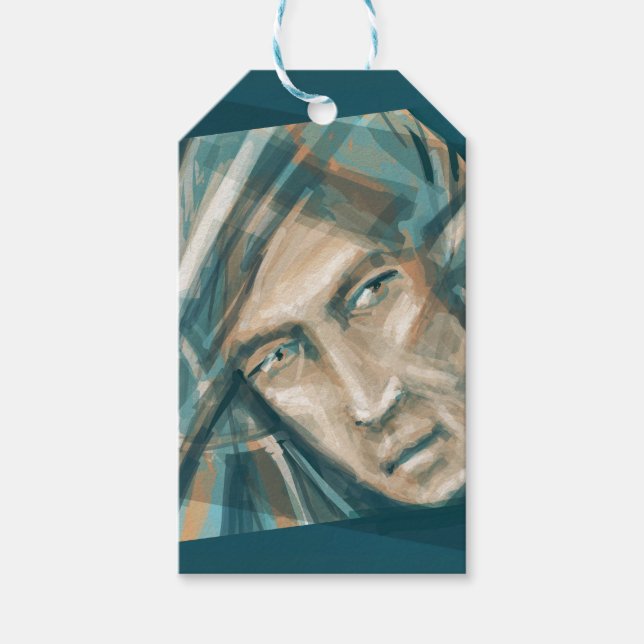 A Defiant Green Elf Gift Tags (Front)