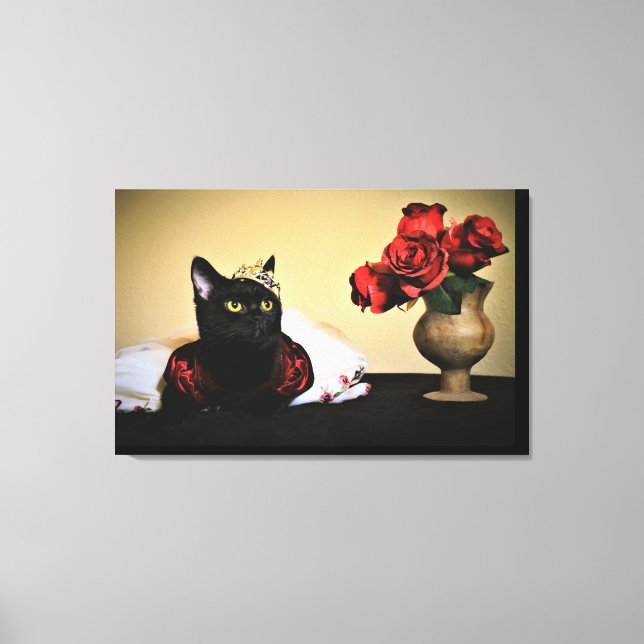 A Delicate Beauty Canvas Print (Front)