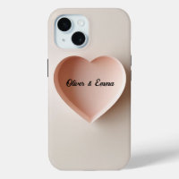 A delicate minimalist heart