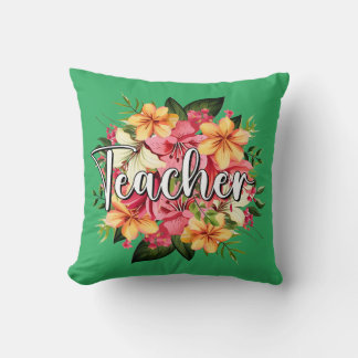 A Delightful Gift for Teachers Throw Pillow