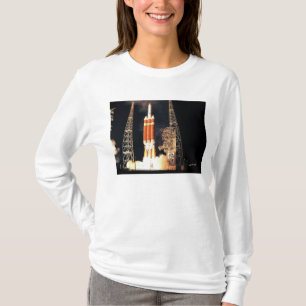A Delta IV Heavy rocket lifts off T-Shirt