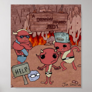 A Demon Named Jed ! poster