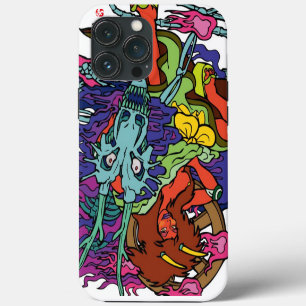 a demoness wrestler. 般若レスラー iPhone 13 pro max case