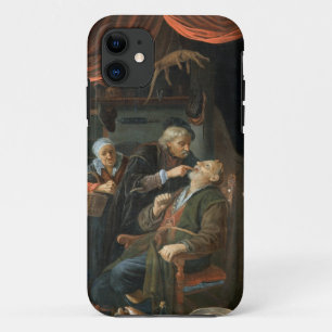 A Dentist Examining The Tooth of an Old Man (oil o iPhone 11 Case