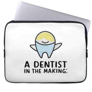 A dentist in the making laptop sleeve