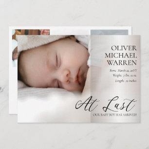 À Dernier Script 4 Photo Faire-part de naissance b