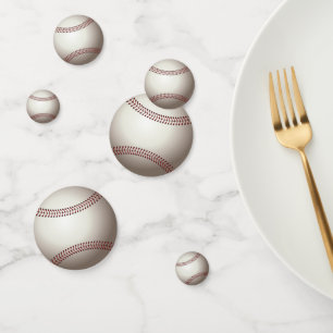 A Design of a Base or Soft Ball Confetti