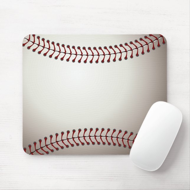 A Design of a Base or Soft Ball Mouse Pad (With Mouse)
