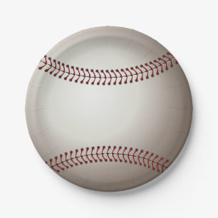 A Design of a Base or Soft Ball Paper Plate