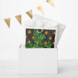 a design of a mirror and some plants favour bag