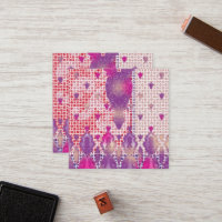 a design of a purple background with dots