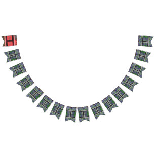 a design of a red and black wallpaper bunting flags