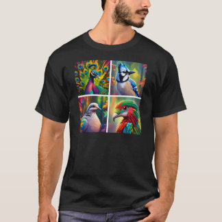 A design with 4 birds T-Shirt