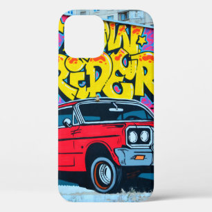 A detailed image of graffiti drawing. Conceptual s iPhone 12 Case