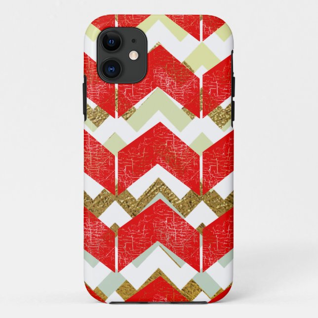 a different chevron pattern Case-Mate iPhone case (Back)