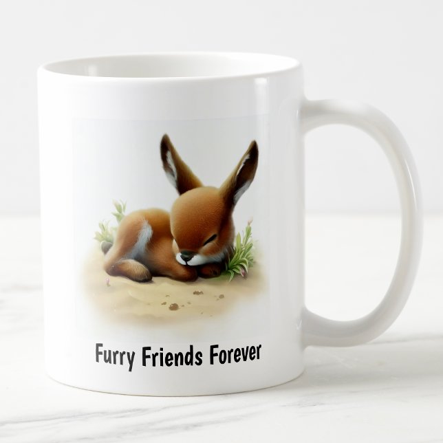A Digital Painting of a Cute Antelope Coffee Mug (Creator Uploaded)