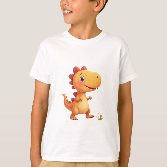 A dinosaur character T-shirt (Front)