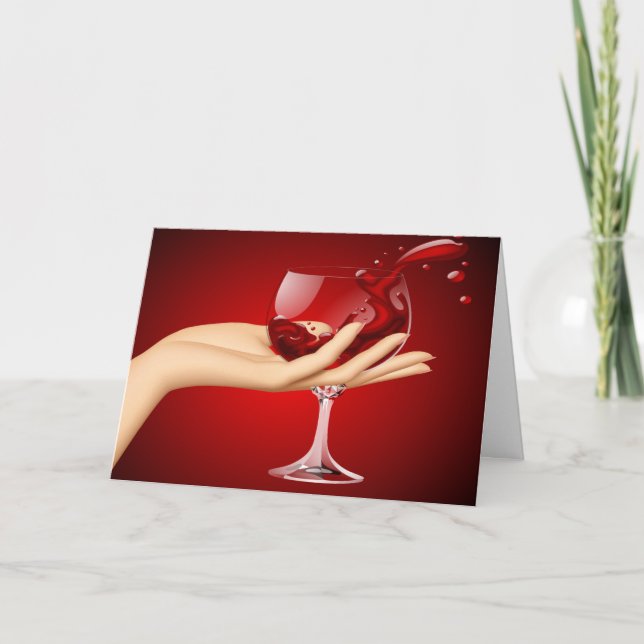 A Distant Toast Card (Front)