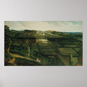 A Distant View of Corfe Castle Poster