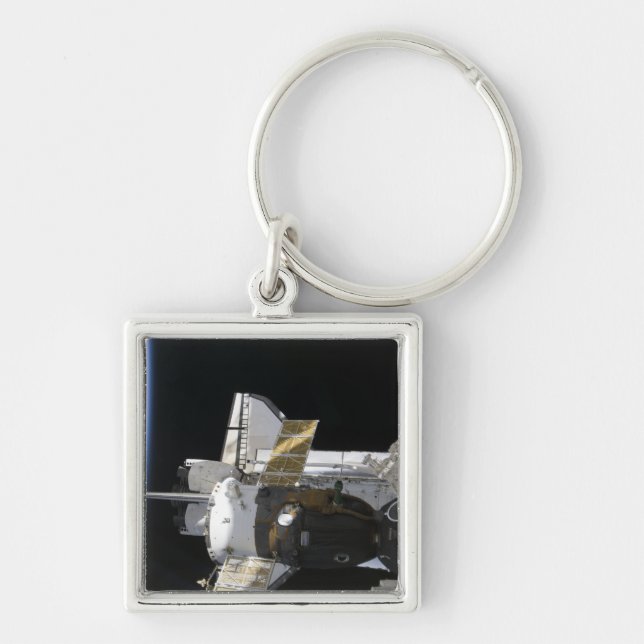 A docked Soyuz spacecraft Keychain (Front)