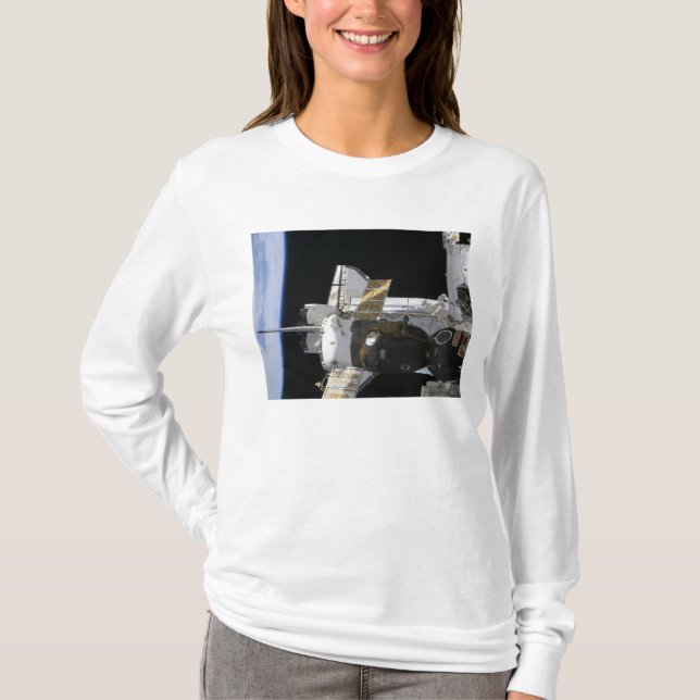 A docked Soyuz spacecraft T-Shirt (Front)