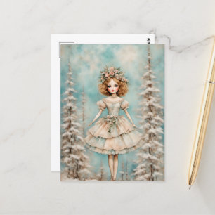 A Doll in the Forest Postcard