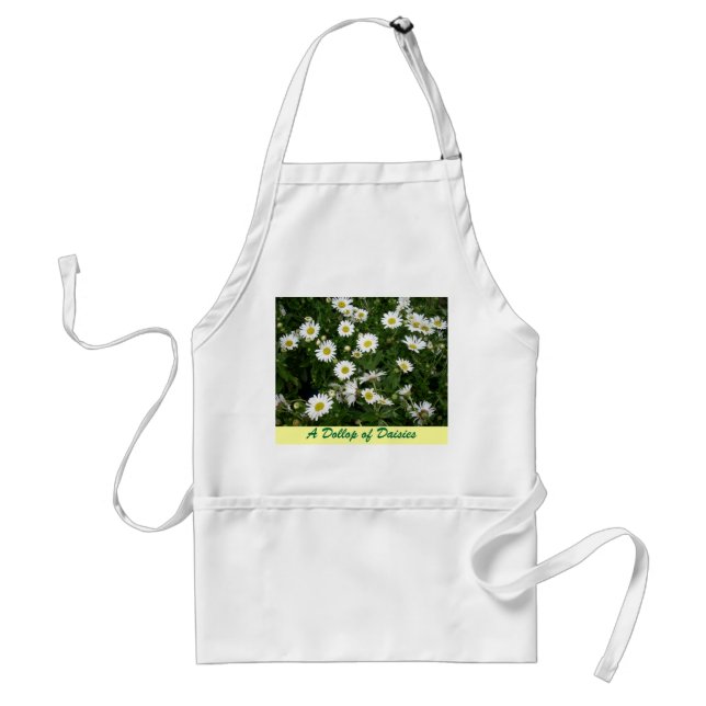 A Dollop of Daisies Standard Apron (Front)