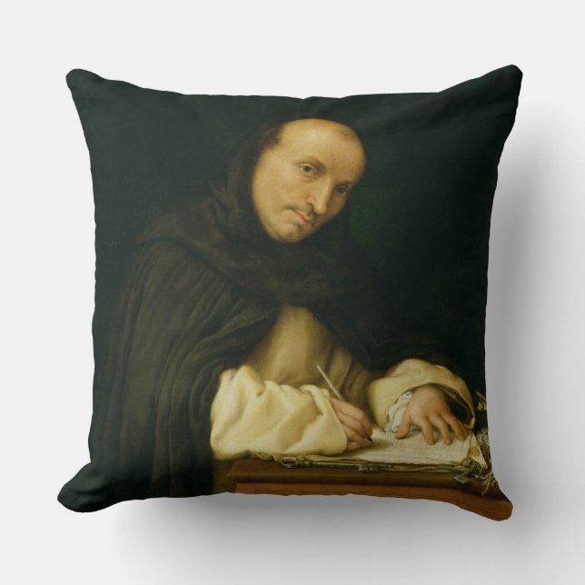 A Dominican Steward, 1526 Throw Pillow (Front)