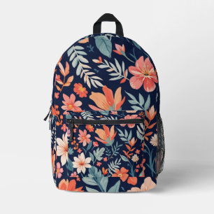 À Dos Imprimé Boho Garden Whimsy - Sac de voyage de toilette Flo