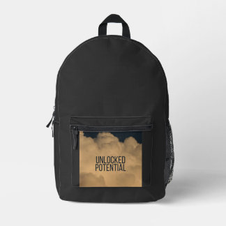 À Dos Imprimé Imprimer le sac de coupe