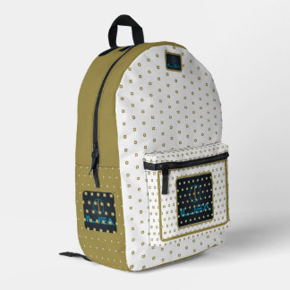 À Dos Imprimé Imprimer le sac de coupe