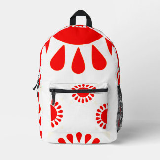 À Dos Imprimé Imprimer le sac de coupe