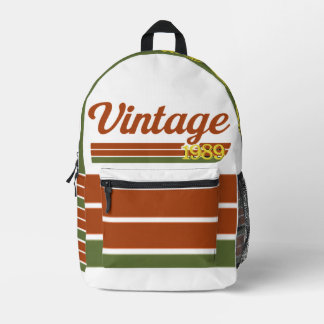 À Dos Imprimé Imprimer le sac de coupe