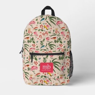 À Dos Imprimé Imprimer le sac de coupe