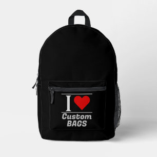 À Dos Imprimé Portez votre cœur : Sac sur mesure rien que pour v
