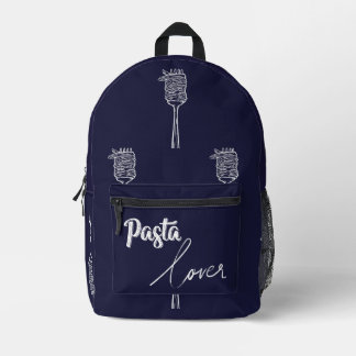 À Dos Imprimé Sac « Pasta Lover » – Accessoire foodie & inspirat