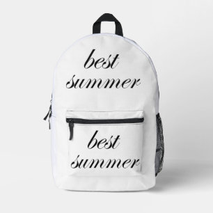 À Dos Imprimé TOPDdesign initial de toile sac de plage Monogramm