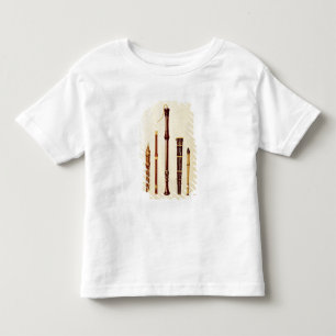 A double flageolet, a German flute, a bass recorde Toddler T-shirt