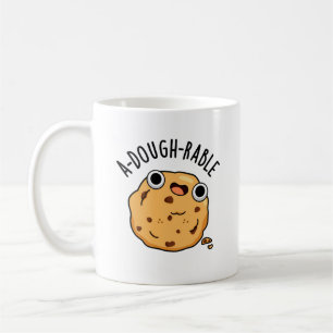 A-dough-rable Funny Cookie Pun  Coffee Mug