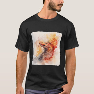 A Dragon Breathing Fire Fire Breathing Dragon In M T-Shirt