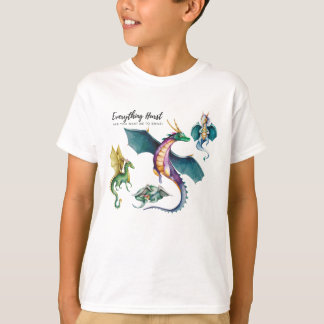 A dragon is a reptile-like legendary T-Shirt