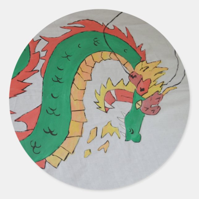 A dragon stickers (Front)