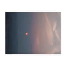 A dramatic, cinematic sunset