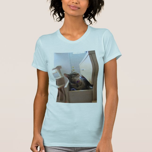A Drawer For Indigo T-Shirt (Front)