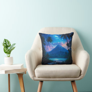 A Dream of Nusantara Throw Pillow