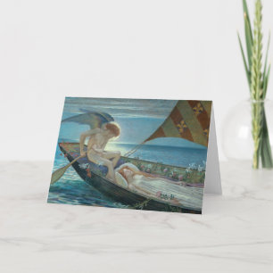 A Dream Voyage Walter Crane Card