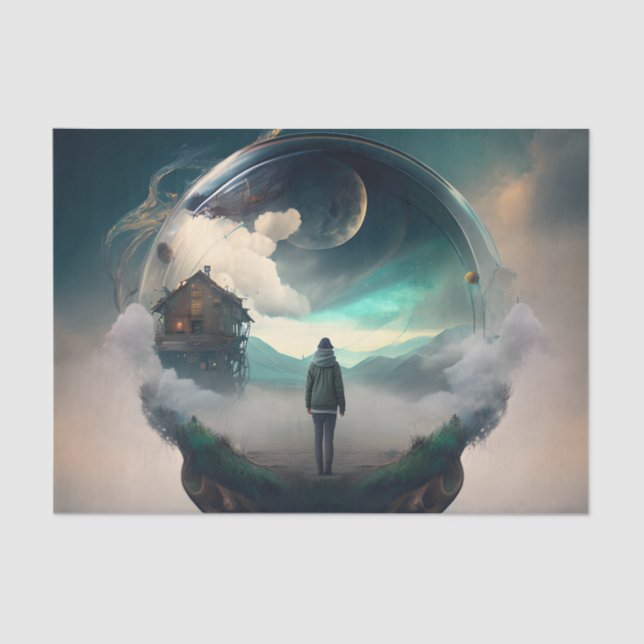 A Dream World Tissue Paper (Front)