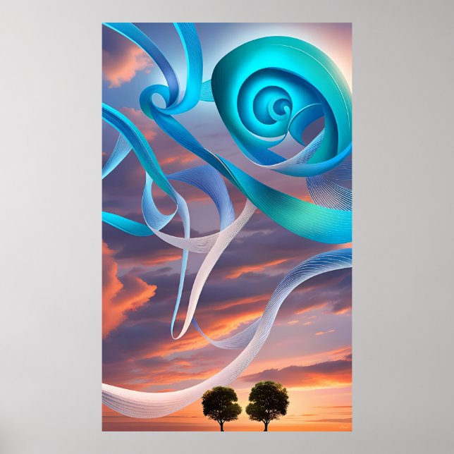 A Dream Woven in the Clouds Poster (Front)