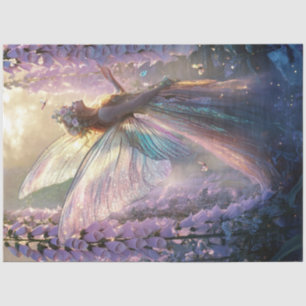 A Dreamy Foxgloves Fairy Series Design #1 Tissue Paper